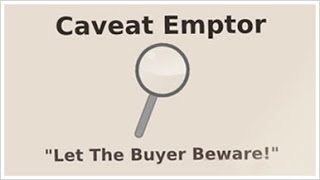 What Does Caveat Emptor Mean [upl. by Krock]