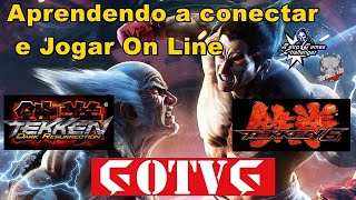 Como jogar TEKKEN 5 E 6 ON LINE PELO GOTVG [upl. by Ginevra]