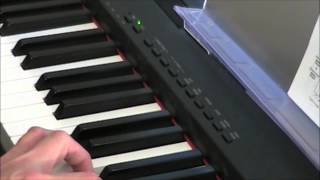 Yamaha P95 Piano part 3 of 3 Sound Voice Testing [upl. by Oisinoid]