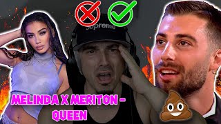 MELINDA ADEMI X MERITON  QUEEN OFFICIAL REACTION [upl. by Levana]