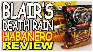 Blairs Death Rain Kettle Cooked Potato Chips Review [upl. by Eimmak]