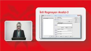 18 İkili Regresyon Analizi [upl. by Shalna]