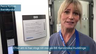 Förlossningen på Karolinska Huddinge i nya lokaler [upl. by Rriocard]