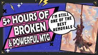 5 Hours of Broken and Powerful MTG Cards To Fall Asleep To [upl. by Darci]