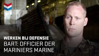 Bart  Officier der Mariniers  Werken bij Defensie [upl. by Imim]