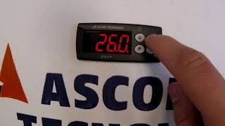 How To Change The Set Point On A Panel Mounted Digital Thermostat Z31 Ascon Tecnologic [upl. by Nide]