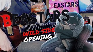 🎸TABS BEASTARS FULL OP『Wild Side  ALI』Guitar Cover [upl. by Greerson821]