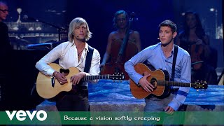 Celtic Thunder  Sound of Silence Live From Dublin  2012  Lyric Video [upl. by Nickola211]