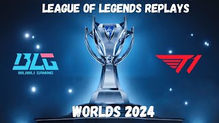 BILIBILI GAMING VS T1  SWISS STAGE  DIA 4  WORLDS  2024  LEAGUE OF LEGENDS [upl. by Isaiah]