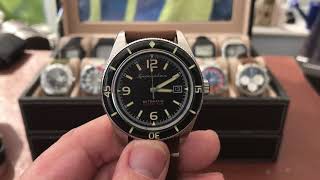 2 minute watch review  Spinnaker Fleuss [upl. by Tenaej]