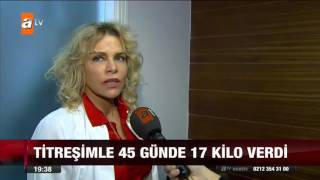 Titreşimle 45 günde 17 kilo verdi  20112015  atv Ana Haber [upl. by Winifred]