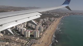 MY LANDING  ALICANTE AIRPORT ALC pilot tui cabincrew aviation b737 boeing dsa boeing737 [upl. by Zachery403]