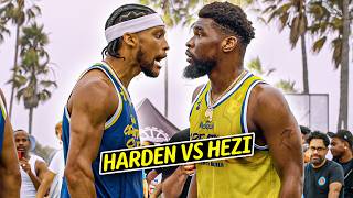 Streetball Legend Faces NBA G Pro In EPIC 1v1  Hezi God vs Mike Harden  Nesquik Creator Court [upl. by Christiansen]