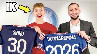 Ik Word GESCOUT Als KEEPER Van PSG [upl. by Atiloj986]