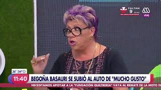 La tia paty besa a joaquin 😎  mucho gusto megaHD [upl. by Hortensa]