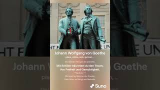 Unsere Heimat  Johann Wolfgang von Goethe [upl. by Gnilrets]