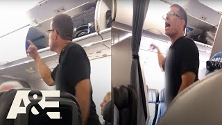 Man Steals Better Seat RAGES amp REFUSES To Leave JFK Airport  Fasten Your Seatbelt  AampE [upl. by Amorita]