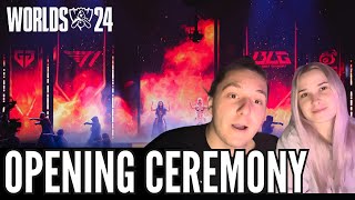 League of Legends Opening Ceremony Reaction Worlds 2024 [upl. by Arthur303]