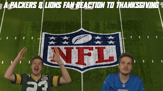 A Packers amp Lions Fan Reaction to Thanksgiving [upl. by Theda]