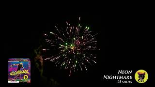 Neon Nightmare  Black Cat Fireworks [upl. by Levison892]