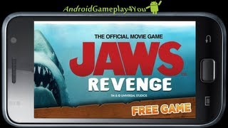 Jaws™ Revenge Awesome FREE Android Game Gameplay Game For Kids [upl. by Anirtap]