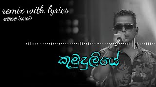 kumudu liye sanda eliye remixwith lyrics [upl. by Rehpotisrhc]