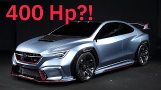 2022 Subaru WRX STI Will Get 400HP Coming in 2021 [upl. by Yelrebmyk]