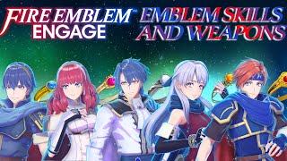 Fire Emblem Engage  Bond Level Skills and Weapons  Marth Celica Sigurd Micaiah and Roy [upl. by Eerised177]