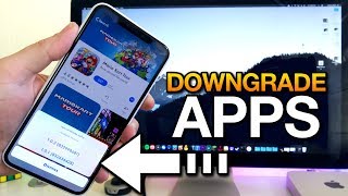 How To DOWNGRADE APPS From The APP STORE  iPhone amp iPad [upl. by Eide]