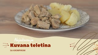 Recept za rucak Ukusna i socna teletina sa krompirom [upl. by Ahsilac335]