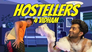 Hostellers 4 Vidham 😂 Full collection 🔥 [upl. by Habeh]