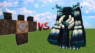 Crackers Wither Storm vs Mutant Warden [upl. by Longawa]