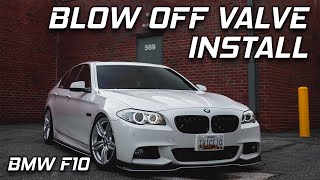 How To Install Turbosmart BOV on BMW 535i F10 N55 [upl. by Stearns]