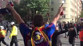 Incidentes entre Boixos Nois vs Policia [upl. by Ymled]