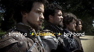 the musketeers being utterly chaotic for 8 minutes straight [upl. by Madra406]