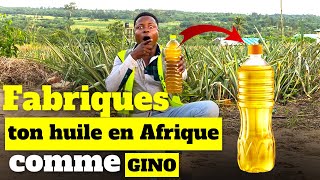 Fabriques ton huile en Afrique comme GINO en 5min [upl. by Joshi]