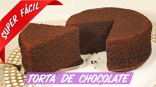 TORTA DE CHOCOLATE HÚMEDA SIN MANTEQUILLA [upl. by Wyler49]