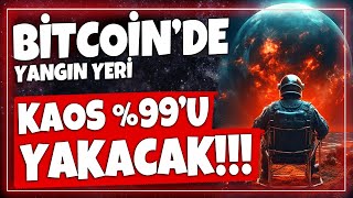 BİTCOİNDE KAOS 99U YAKACAK GÜNCEL ALTIN GÜMÜŞ VE ALTCOİN ANALİZİ BTC SON DURUM [upl. by Ahsoym223]