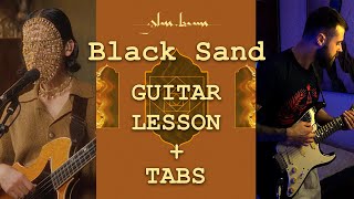 Glass Beams  Black Sand  Guitar Lesson  Tabs  Tutorial [upl. by Guillemette261]