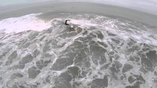 Pat Curren Backside Rincon by Drone [upl. by Eissac]