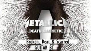 Metallica  Broken Beat amp Scarred Guitar Backing Track [upl. by Lednar]