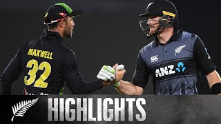 Highest Chase In T20 History  HIGHLIGHTS  TransTasman Tri Series  BLACKCAPS v Australia [upl. by Leamsi248]