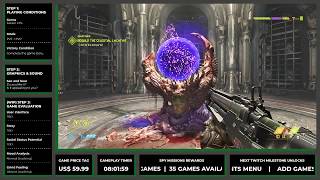 Doom Eternal  Slayer Gate Walkthrough  Mission 2  Exultia  Hell Area  Nightmare Difficulty [upl. by Lenrow824]