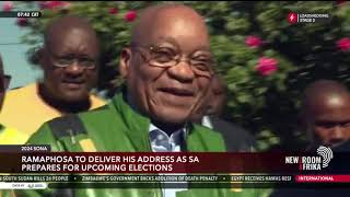 Newzroom Afrika  A look back at Cyril Ramaphosas SONA promises [upl. by Kallick714]