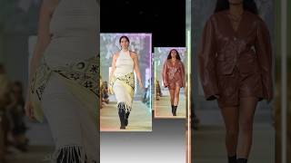 New York Fashion Week 🌟 Nanushka Spring 2025 Collection nyfw fashiontrends shorts [upl. by Refinne]