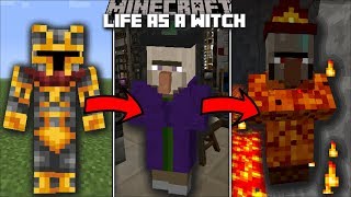 Minecraft LIFE AS A WITCH MOD  FIGHT OFF EVIL MOBS WITH YOUR POTIONS Minecraft [upl. by Basile979]