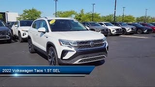 2022 Volkswagen Taos 15T SEL Sport Utility Brunswick Medina North Royalton Strongsville Avon [upl. by Nailimixam]