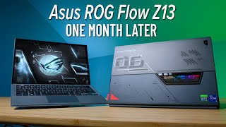 Asus ROG Flow Z13 🛑 One Month Later [upl. by Alhan]