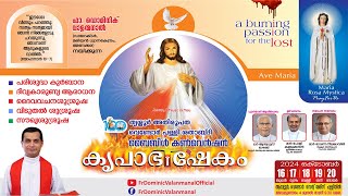 Fr Dominic Valanmanal  Amballur Vendore Krupabhishekam Bible Convention  2024 OCT 16  20 [upl. by Lovich713]