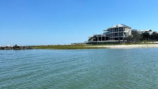 After hurricane BITE Flounder and redfish Pawleys Island SC Kayak fishing [upl. by Nosnarb794]